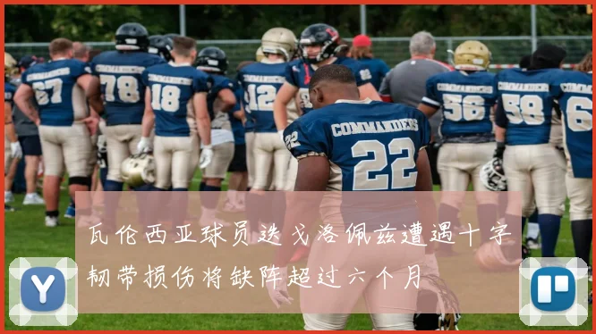 瓦伦西亚球员迭戈洛佩兹遭遇十字韧带损伤将缺阵超过六个月